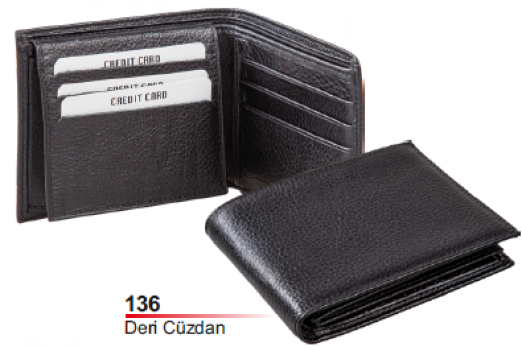 136 Deri Cüzdan