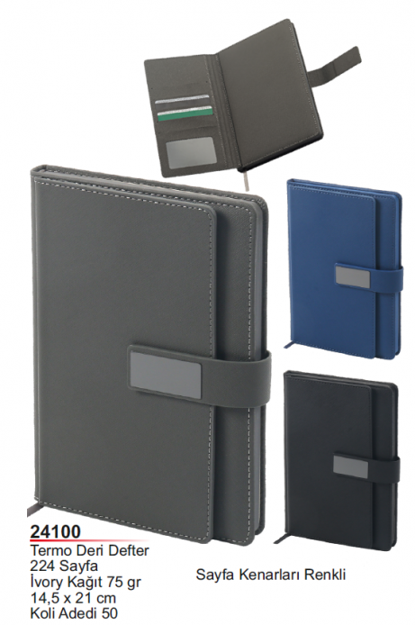24100 Termo Deri Defter