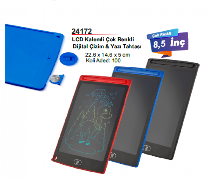 24172 Lcd Kalemli Dijital Yazı Tahtası