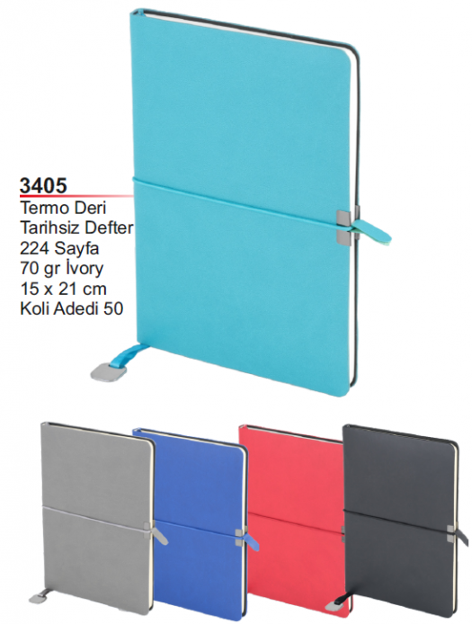 3405 Termo Deri Defter