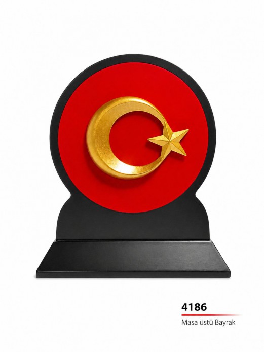 4186 Masa Üstü Bayrak