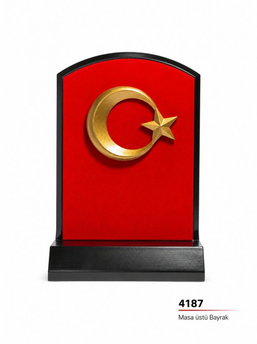 4187 Masa Üstü Bayrak