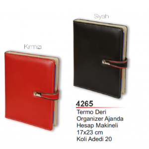 4265 Termo Deri Organizer Ajanda