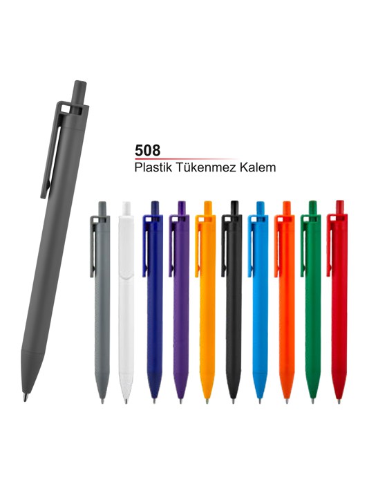 508 Plastik Tükenmez Kalem