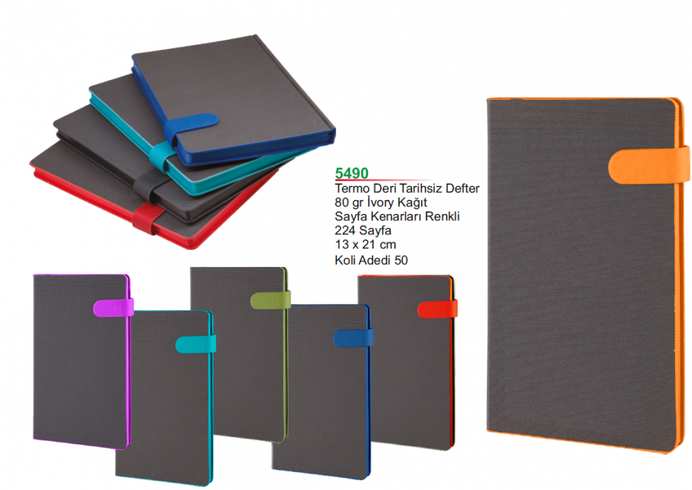 5490 Termo Deri Defter