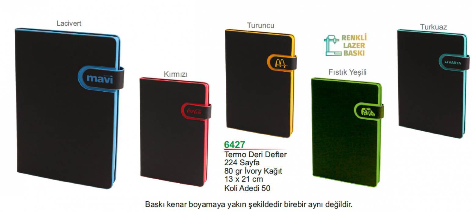 6427 Termo Deri Defter