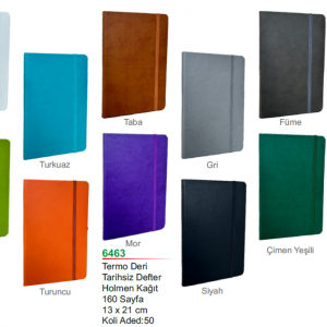 6463 Termo Deri Defter