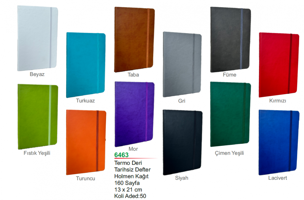 6463 Termo Deri Defter
