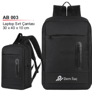 AB 003 Laptop ve Evrak Sırt Çantası